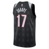 Canotte Uomo Portland Trail Blazers Shaedon Sharpe Nike 2024-25 City Edition Nero Swingman